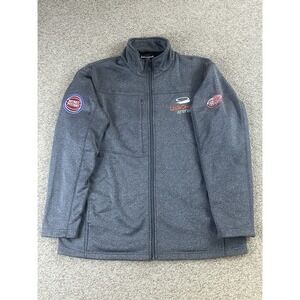 Little Caesars Arena Event Staff Full Zip Softshell Jacket Size Large Workwear